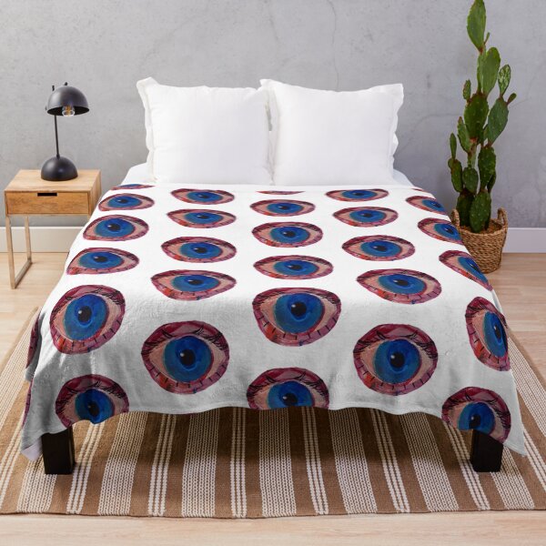 Item preview, Red Blue Eye Painting designed and sold by Onlyomniscience.
