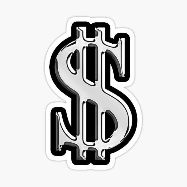MONEY BAGS DOLLAR SIGNS CUSTOM VINYL STENCIL FOR SHOES AND SMALL PROJECTS