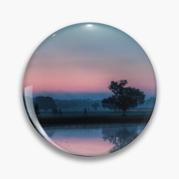 Item preview, Early morning sunrise on a Florida Horse Farm designed and sold by Steven Kight.
