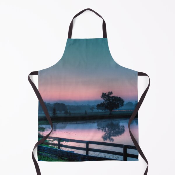 Item preview, Early morning sunrise on a Florida Horse Farm designed and sold by Steven Kight.