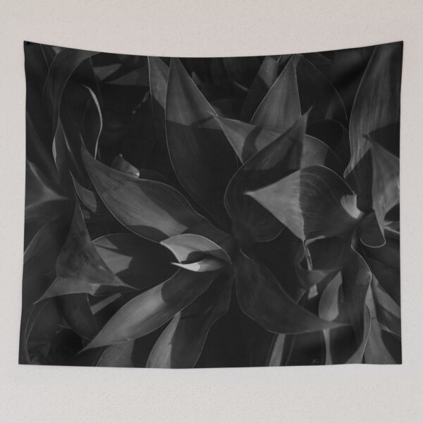 Item preview, Tropical Jungle Leaves  - Black and White designed and sold by anafrancisconi.