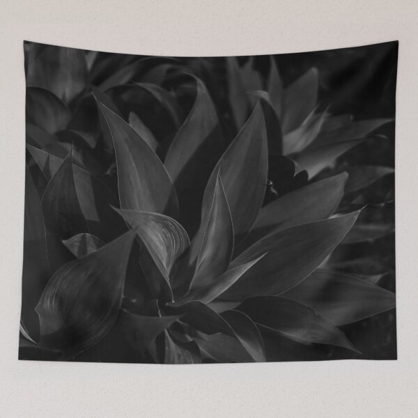 Item preview, Tropical Jungle Leaves  - Black and White designed and sold by anafrancisconi.