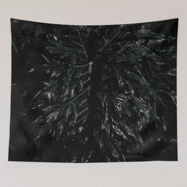 Item preview, Tropical Jungle Leaves  - Black and White designed and sold by anafrancisconi.