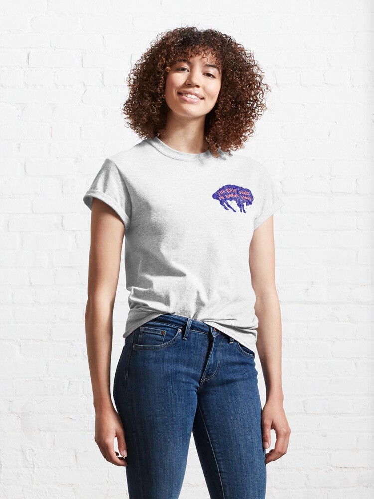 deadmansupplyco Bills - Vintage Buffalo (Red) Women's T-Shirt