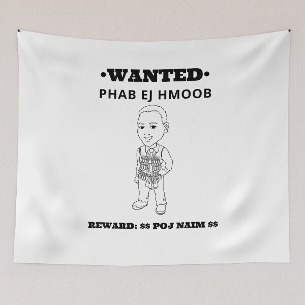 Item preview, Hmong Wanted Phab Ej Hmoob designed and sold by HmongDesignsByM.