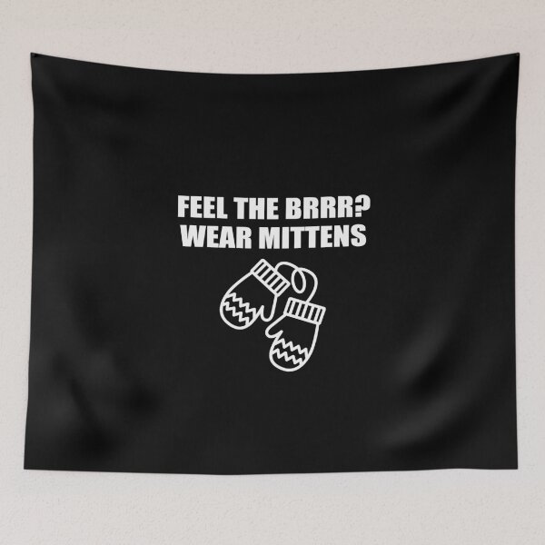 Item preview,  Feel The Brrr? Bernie Sanders Mittens designed and sold by jaycartoonist.
