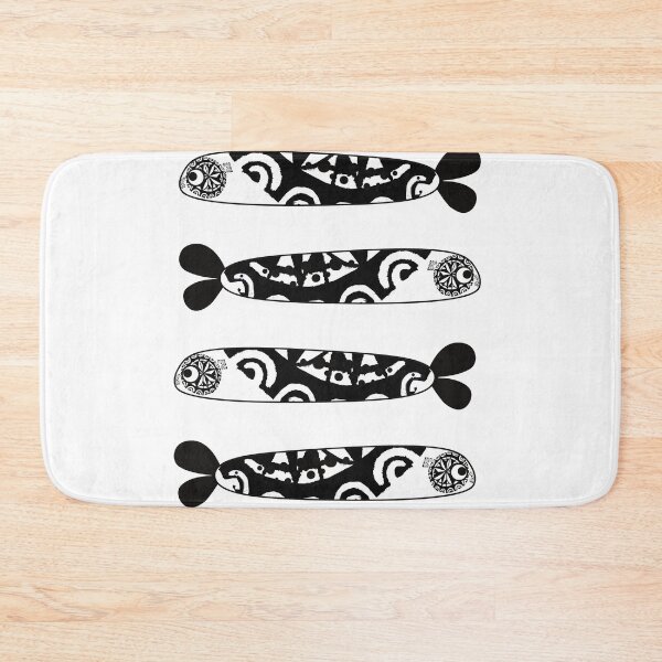 Item preview, Tattooed fish designed and sold by AufildHelen.