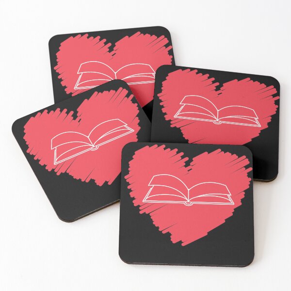 Item preview, Copy of Books are my first love heart and book black designed and sold by Erick  Tezó.