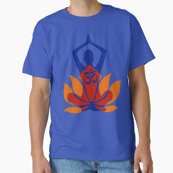 Item preview, OM Namaste Yoga Pose Lotus Flower designed and sold by Garaga.
