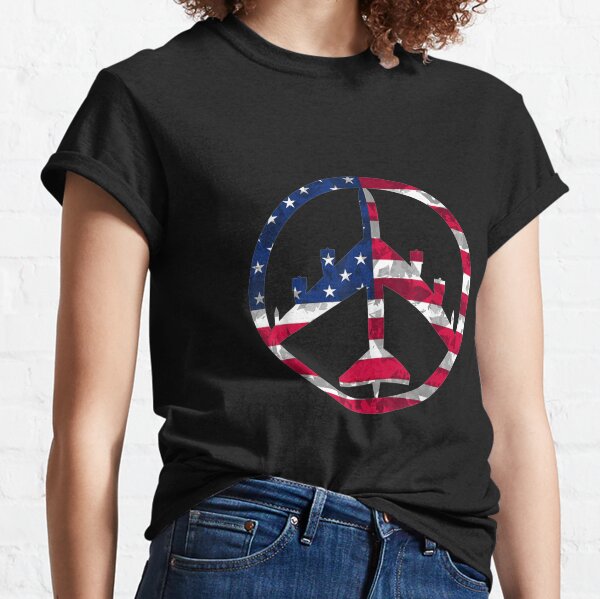 Peace Through Superior Firepower B-52 Bomber Classic T-Shirt