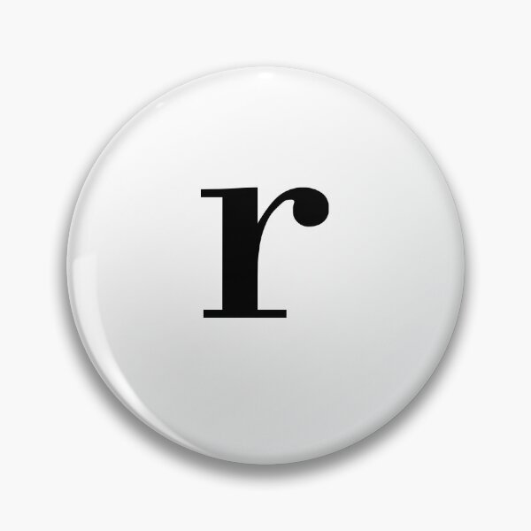 Item preview, Alphabet letter 'r' designed and sold by MitokDesignShop.