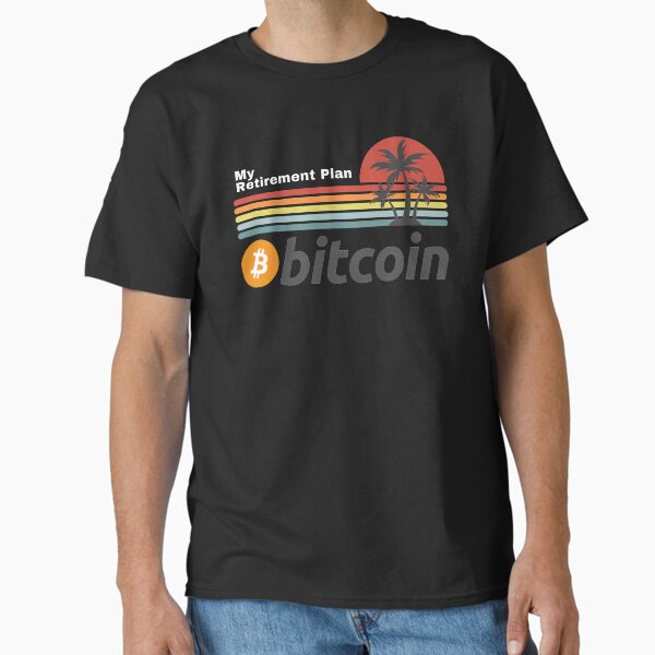 Artikel-Vorschau von Mein Ruhestandsplan – Bitcoin Retro Sunset, designt und verkauft von Cryptohaven.