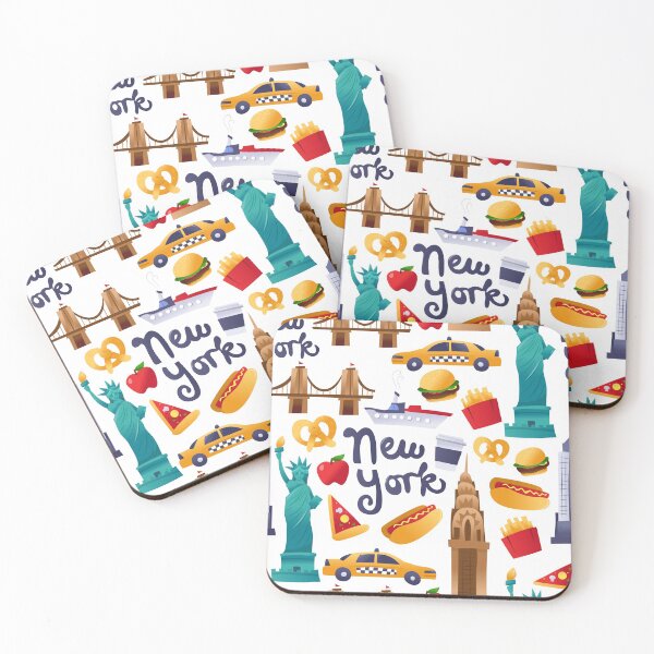Item preview, Super Cute New York Culture Pattern designed and sold by totallyjamie.