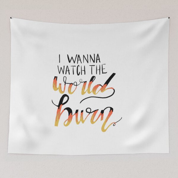Item preview, world burn designed and sold by alysonalyza.