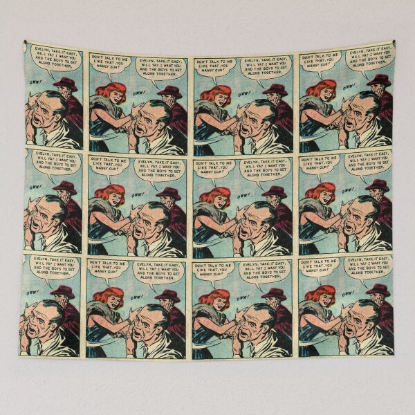 Item preview, Evelyn Take It Easy! Retro Comic Page  designed and sold by LittleIconShop.