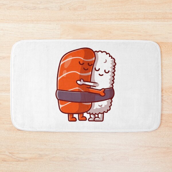 Item preview, Sushi Hug - Saumon Couple  designed and sold by UrahGo.
