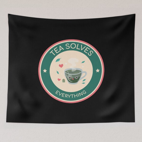 Item preview, Tea Solves Everything - Gift For Tea Lovers designed and sold by WUOdesigns.