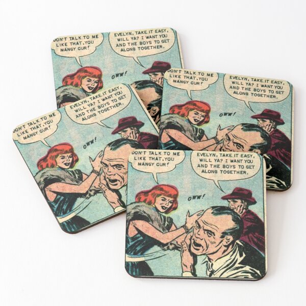 Item preview, Evelyn Take It Easy! Retro Comic Page  designed and sold by LittleIconShop.