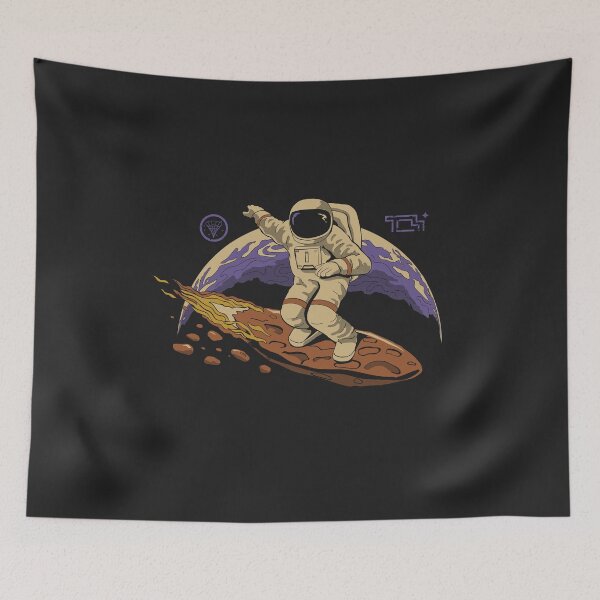 Item preview, The Cosmic Surfer designed and sold by Elan Harris.