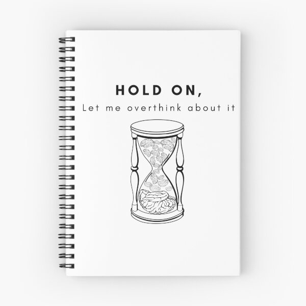 Item preview, Introvert Brain Sand Clock, Overthink Quote  designed and sold by ysm12.