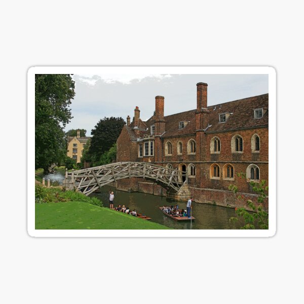 Mathematical Bridge, Cambridge Sticker