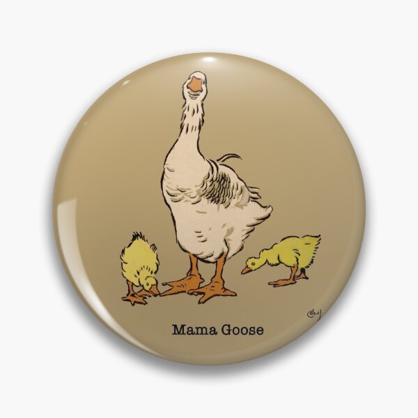 Item preview, Mama Goose and her two babies by Cecil Aldin designed and sold by ebrawne.