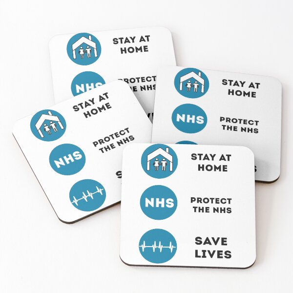 Item preview,  stay home protect the nhs save lives designed and sold by Rexoo.