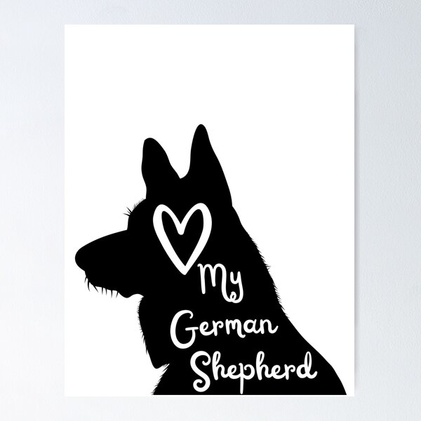 Item preview, Love My German Shepherd | German Shepherd Gift | German Shepherd Dog designed and sold by Presto Prints Design.