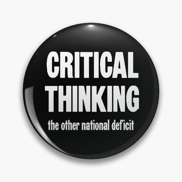 Item preview, Critical Thinking: The Other National Deficit designed and sold by Good-Looking Corpse.