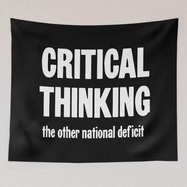 Item preview, Critical Thinking: The Other National Deficit designed and sold by Good-Looking Corpse.