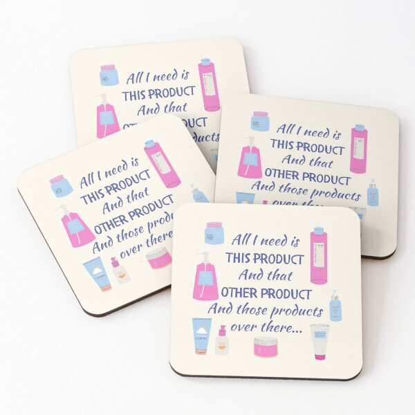 Item preview, Skincare Products  designed and sold by ThoughtJumble.