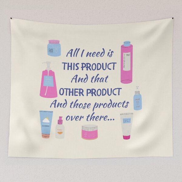 Item preview, Skincare Products  designed and sold by ThoughtJumble.