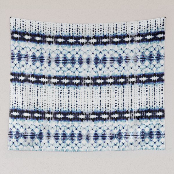 Item preview, Tie Dye Batik Blue Pattern designed and sold by mythandframe.