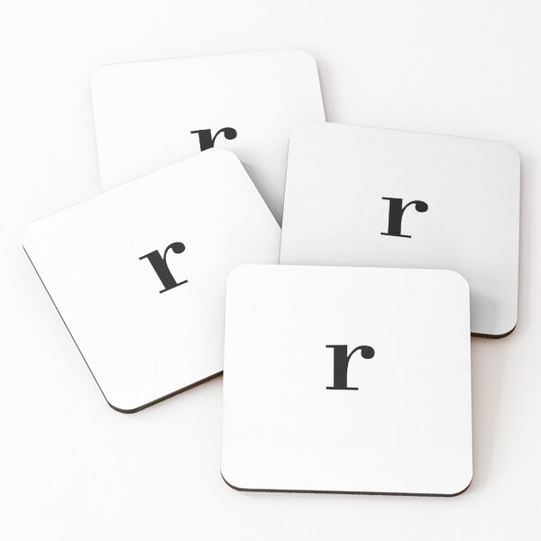Item preview, Alphabet letter 'r' designed and sold by MitokDesignShop.