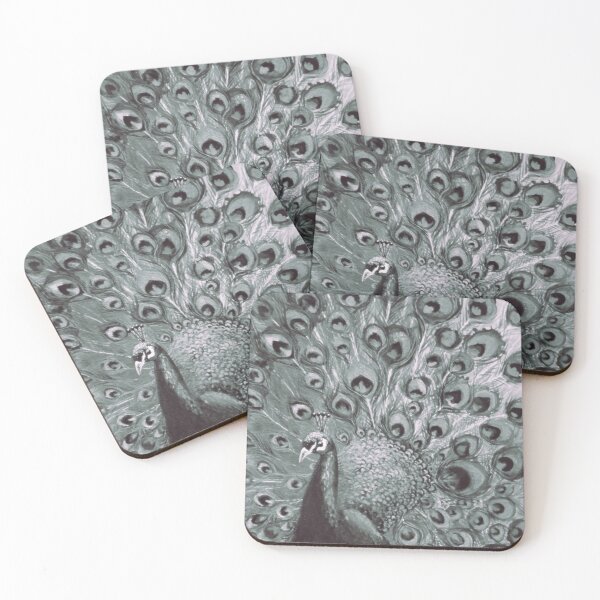 Item preview,  Peacock Monochrome designed and sold by Nicola Morgan.
