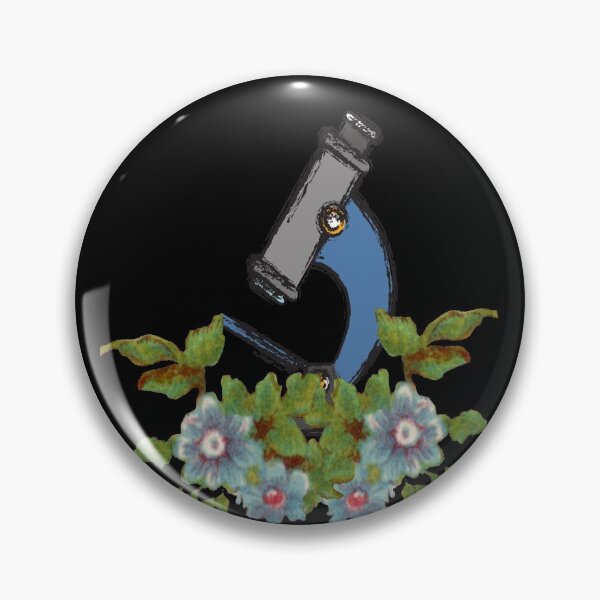 Item preview, VINTAGE FLOWERS PLANTS MICROSCOPE SCIENCE LABORATORY designed and sold by Hippiesole.