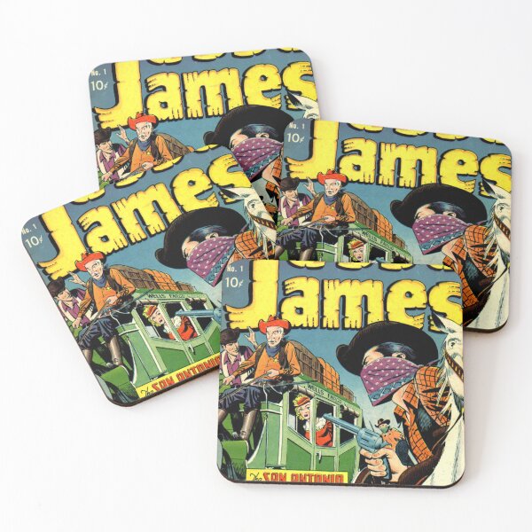 Item preview, Jesse James Outlaw Retro American Comic designed and sold by LittleIconShop.