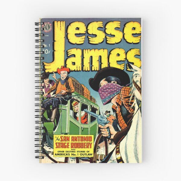 Item preview, Jesse James Outlaw Retro American Comic designed and sold by LittleIconShop.