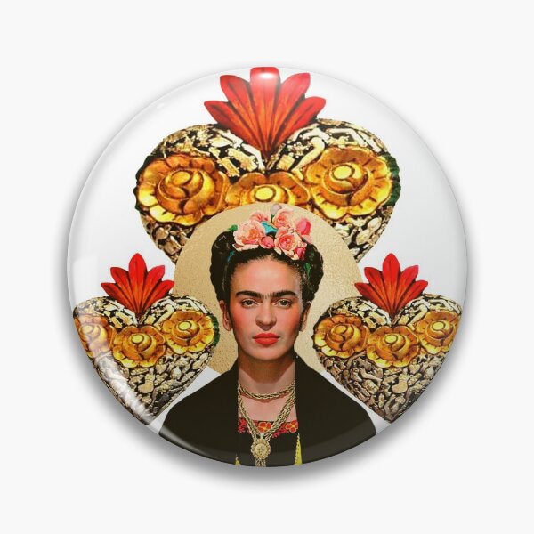 Item preview, Frida Kahlo flowers and sacred heart designed and sold by Adriana C (All about Frida).