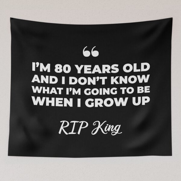 Item preview, King - What I'm Going To Be  When I Grow Up (White) designed and sold by FilipeFerreira.