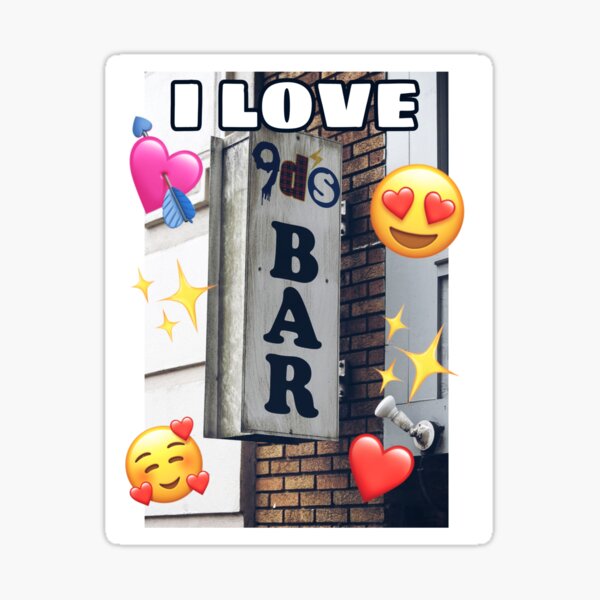 Item preview, “I LOVE 9Ds” designed and sold by emily-daly.