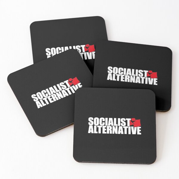 Item preview, Socialist Alternative Logo (White Text) designed and sold by PittsburghSA.