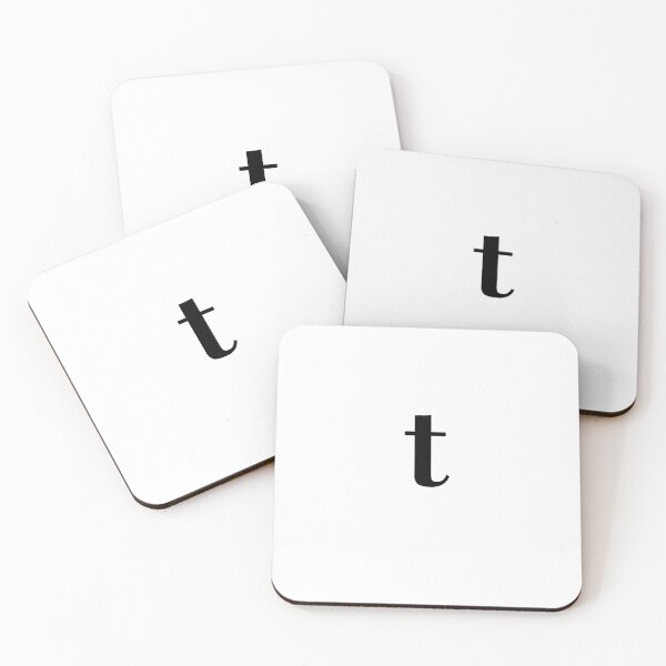 Item preview, Alphabet letter 't' designed and sold by MitokDesignShop.