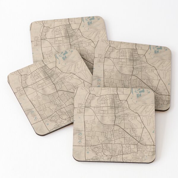 Item preview, Scunthorpe Sepia Map designed and sold by CPTVDesign.