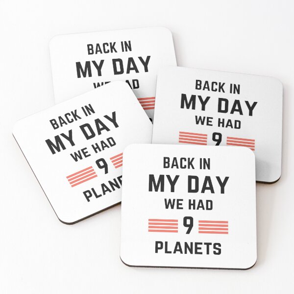 Item preview, Back in my day we had nine planets designed and sold by InkTeeArt.