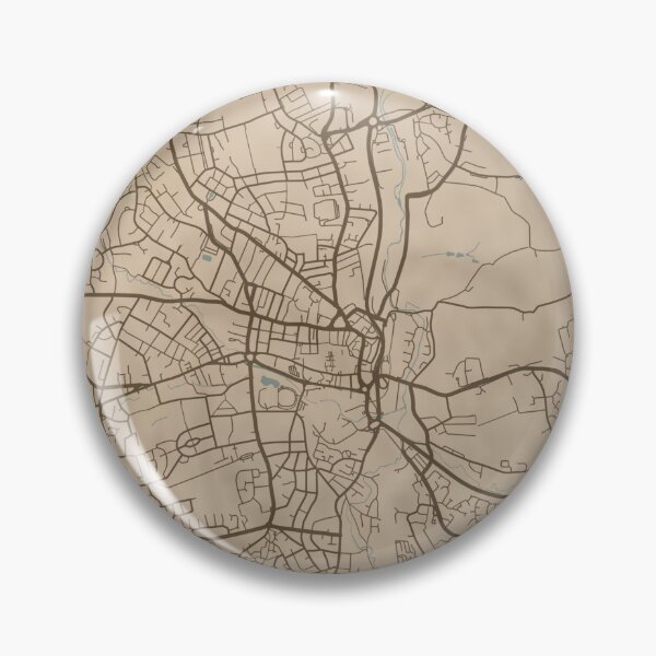 Item preview, Chesterfield Sepia Map designed and sold by CPTVDesign.