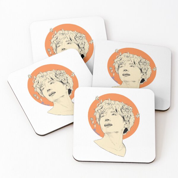 Item preview, Jung Ho-seok (J-Hope) Portrait designed and sold by FoundMyArt.