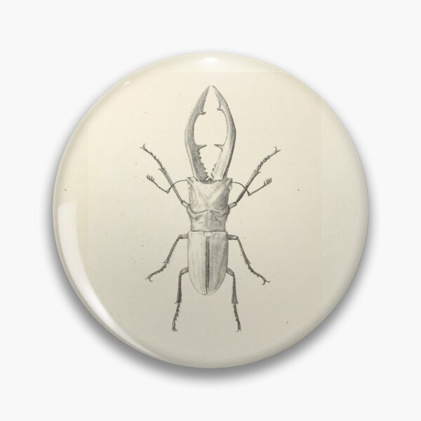 Item preview, Vintage Stag Beetle Scientific Print designed and sold by AJS-Designs.