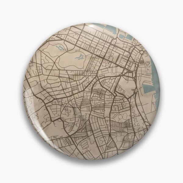 Item preview, Birkenhead Sepia Map designed and sold by CPTVDesign.