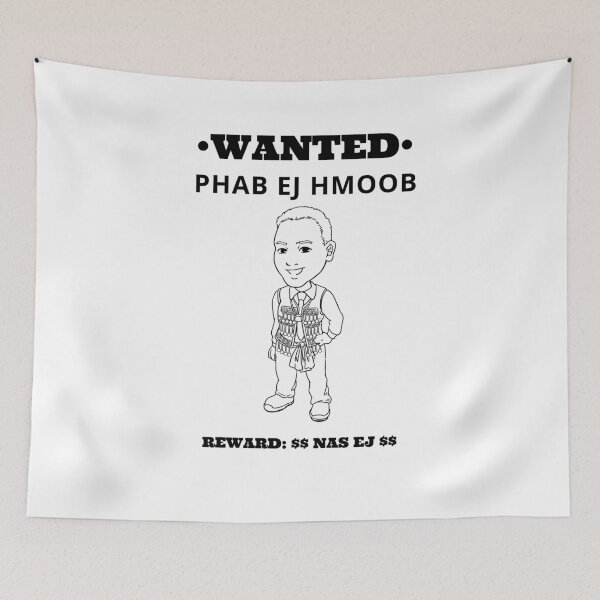 Item preview, Hmong Wanted Phab Ej Hmoob Nas Ej 3 designed and sold by HmongDesignsByM.